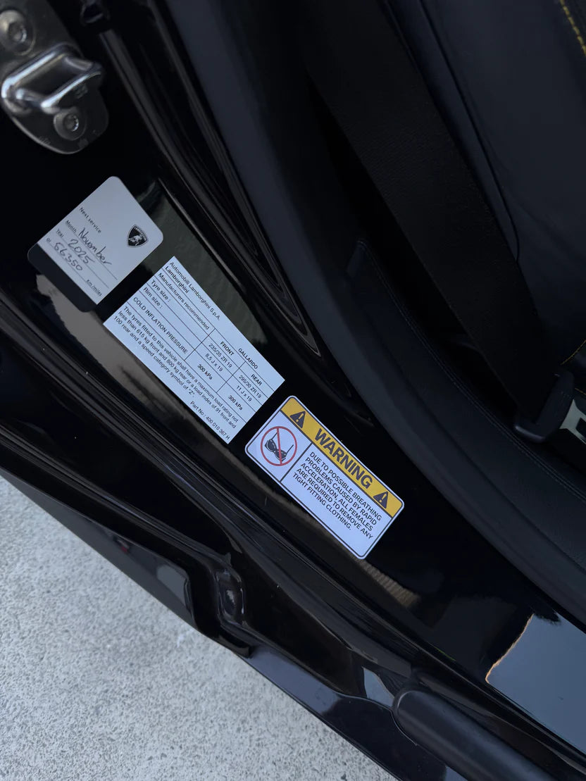 WARNING: Remove Tight Fitting Clothing Sticker